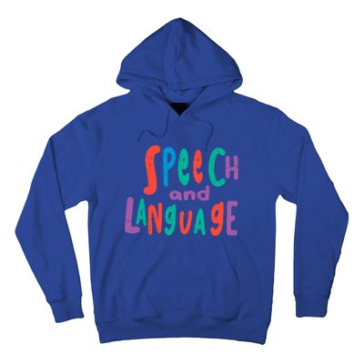 Cute Slp Speech Therapist Speech Language Pathology Therapy Gift Hoodie