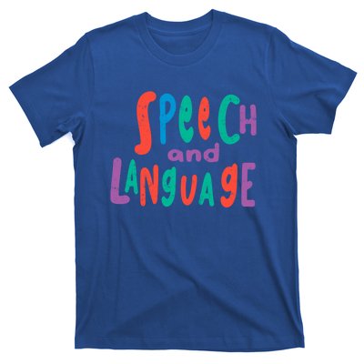 Cute Slp Speech Therapist Speech Language Pathology Therapy Gift T-Shirt