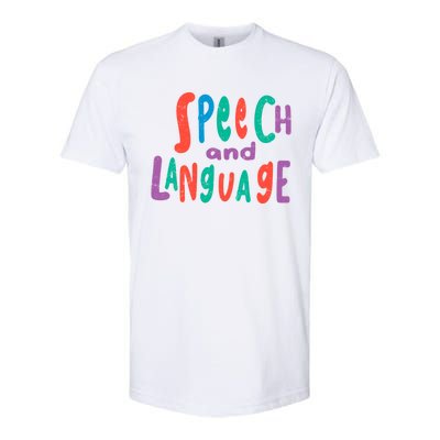 Cute Slp Speech Therapist Speech Language Pathology Therapy Gift Softstyle® CVC T-Shirt