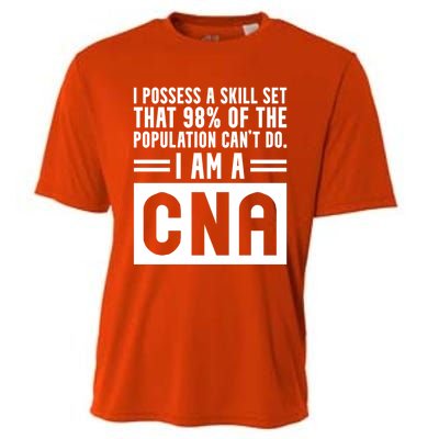 Cna Skill Set Certified Nursing Assistant Gift Cooling Performance Crew T-Shirt