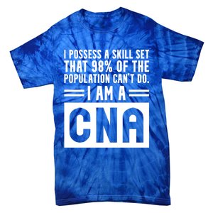 Cna Skill Set Certified Nursing Assistant Gift Tie-Dye T-Shirt