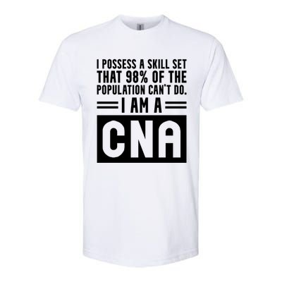 Cna Skill Set Certified Nursing Assistant Gift Softstyle CVC T-Shirt