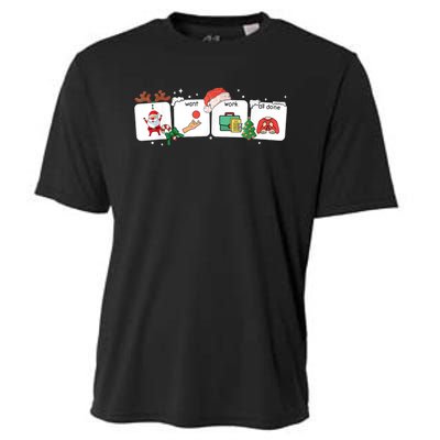 Christmas Santa Special Education Funny Sped Teacher Xmas Cooling Performance Crew T-Shirt