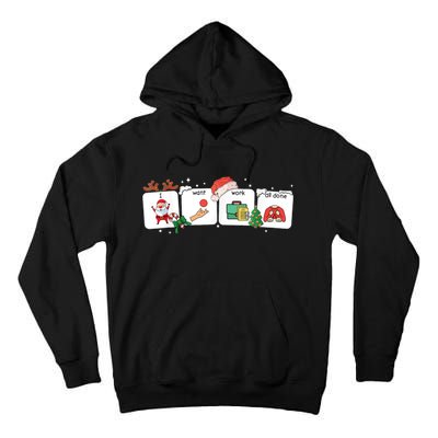 Christmas Santa Special Education Funny Sped Teacher Xmas Tall Hoodie