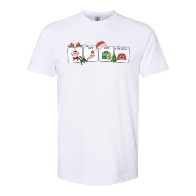 Christmas Santa Special Education Funny Sped Teacher Xmas Softstyle CVC T-Shirt