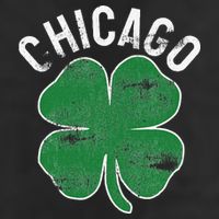 Chicago Shamrock St. Patrick's Day Saint Paddy's Irish Cool Comfort Performance Bucket Hat