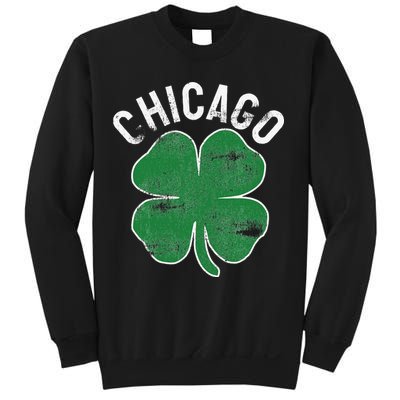 Chicago Shamrock St. Patrick's Day Saint Paddy's Irish Sweatshirt