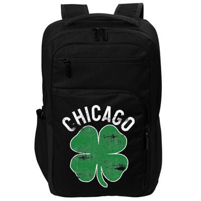 Chicago Shamrock St. Patrick's Day Saint Paddy's Irish Impact Tech Backpack