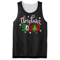 Christmas Squad Santa Claus Hat Family Matching Pajamas Mesh Reversible Basketball Jersey Tank