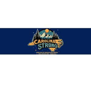 Carolina Strong Support & Pray For Carolina Strong Nc State Bumper Sticker