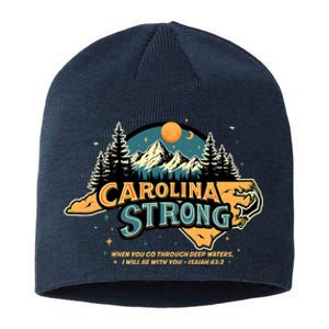 Carolina Strong Support & Pray For Carolina Strong Nc State Sustainable Beanie