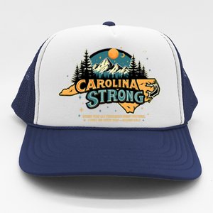 Carolina Strong Support & Pray For Carolina Strong Nc State Trucker Hat