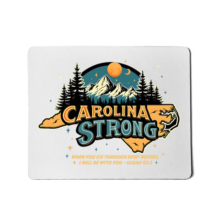 Carolina Strong Support & Pray For Carolina Strong Nc State Mousepad