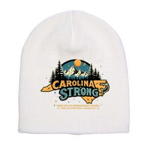 Carolina Strong Support & Pray For Carolina Strong Nc State Short Acrylic Beanie