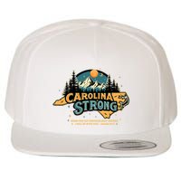 Carolina Strong Support & Pray For Carolina Strong Nc State Wool Snapback Cap