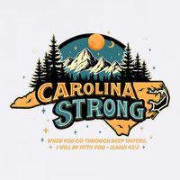 Carolina Strong Support & Pray For Carolina Strong Nc State Wool Snapback Cap