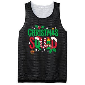 Christmas Squad Santa Elf Family Matching Pajamas Mesh Reversible Basketball Jersey Tank