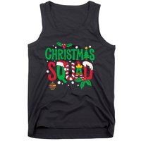 Christmas Squad Santa Elf Family Matching Pajamas Tank Top