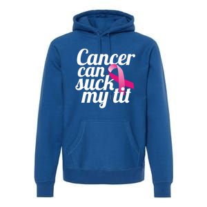 Cancer Survivor Single Mastectomy Humor Celebration Gift Premium Hoodie