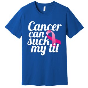 Cancer Survivor Single Mastectomy Humor Celebration Gift Premium T-Shirt