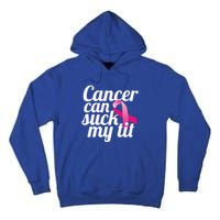 Cancer Survivor Single Mastectomy Humor Celebration Gift Tall Hoodie