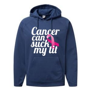 Cancer Survivor Single Mastectomy Humor Celebration Gift Performance Fleece Hoodie