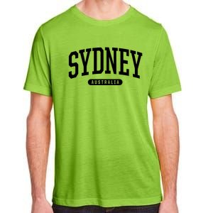 College Style Sydney Australia Souvenir Gift Adult ChromaSoft Performance T-Shirt