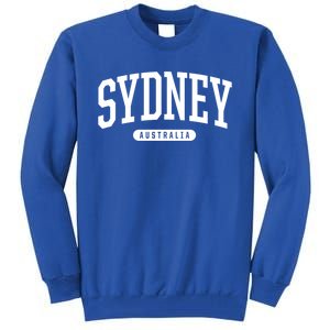 College Style Sydney Australia Souvenir Gift Tall Sweatshirt