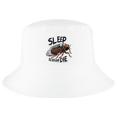 Cicada Sleep Scream Die Incect Bug Lover Entomologist Cool Comfort Performance Bucket Hat
