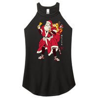 Christmas Santa Samurai Women's Perfect Tri Rocker Tank