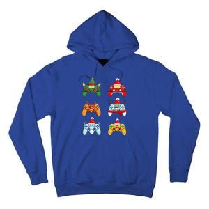 Christmas Santa Snowman Gaming Controllers Elf Tall Hoodie