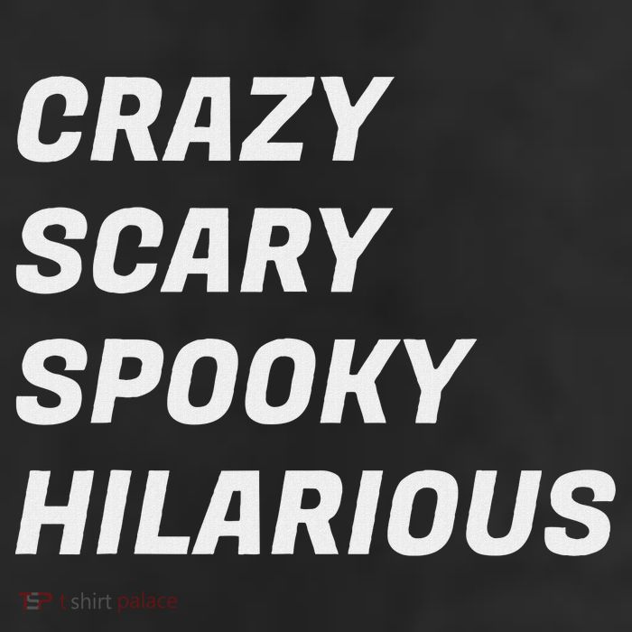 Crazy Scary Spooky Hilarious 11oz C Handle Ceramic Mug