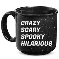 Crazy Scary Spooky Hilarious 15oz Campfire Ceramic Mug