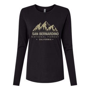 California Souvenir San Bernardino National Forest Gift Womens Cotton Relaxed Long Sleeve T-Shirt