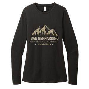 California Souvenir San Bernardino National Forest Gift Womens CVC Long Sleeve Shirt