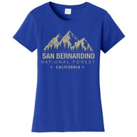 California Souvenir San Bernardino National Forest Gift Women's T-Shirt