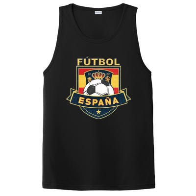 Cool Spain Soccer Team PosiCharge Competitor Tank