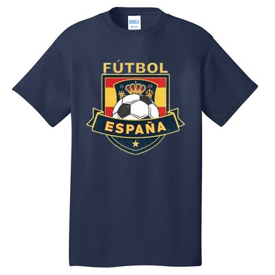 Cool Spain Soccer Team Tall T-Shirt