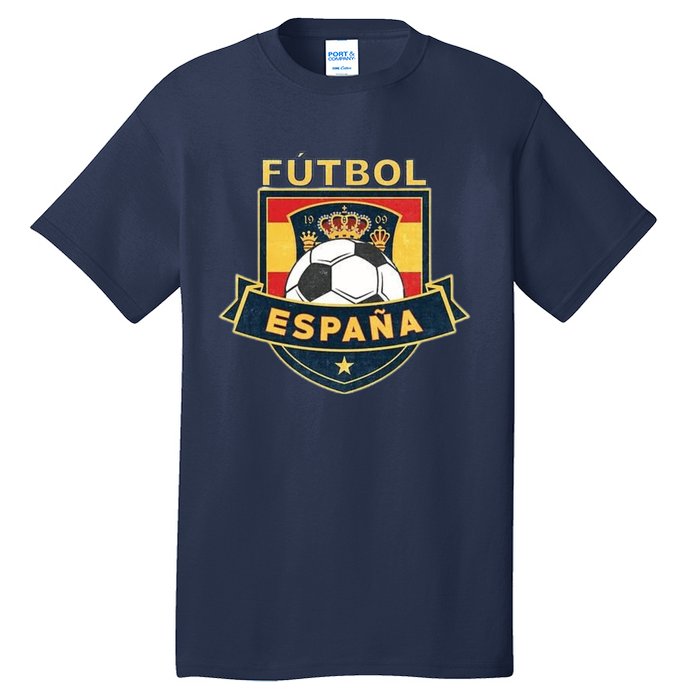 Cool Spain Soccer Team Tall T-Shirt