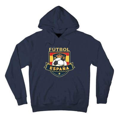 Cool Spain Soccer Team Tall Hoodie