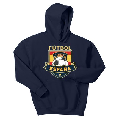 Cool Spain Soccer Team Kids Hoodie