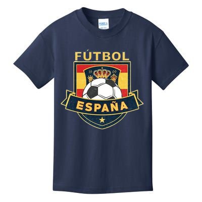 Cool Spain Soccer Team Kids T-Shirt