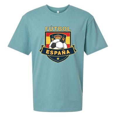 Cool Spain Soccer Team Sueded Cloud Jersey T-Shirt