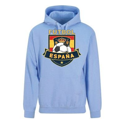 Cool Spain Soccer Team Unisex Surf Hoodie