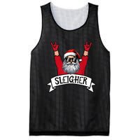 Christmas Sleigher Santa Rock Xmas Rocker Mesh Reversible Basketball Jersey Tank