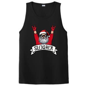 Christmas Sleigher Santa Rock Xmas Rocker PosiCharge Competitor Tank