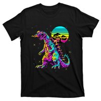 Cool Streetwear Synthwave 80s 90s Retro Anime Snakezilla T-Shirt