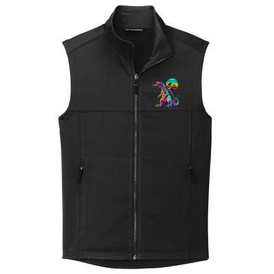 Cool Streetwear Synthwave 80s 90s Retro Anime Snakezilla Collective Smooth Fleece Vest