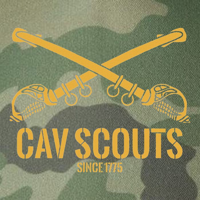 Cavalry Scouts Since 1775 Legacy Tie Dye Trucker Hat