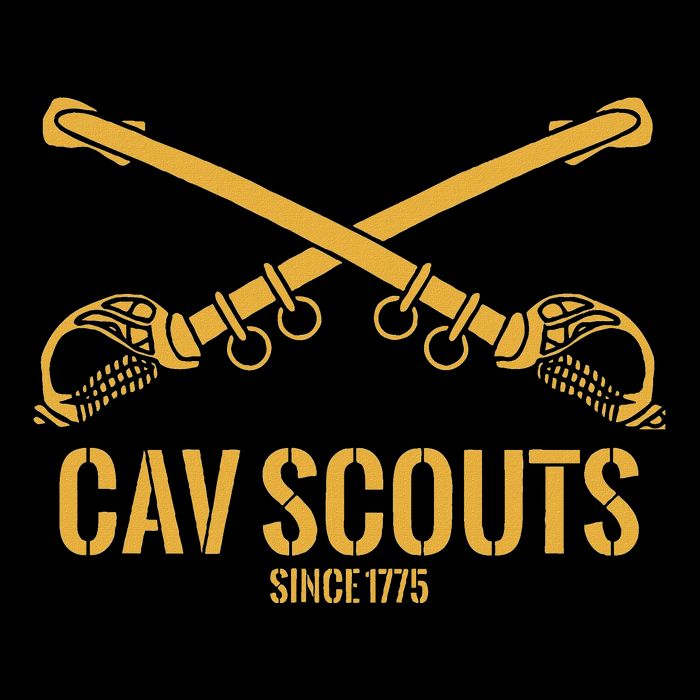Cavalry Scouts Since 1775 7-Panel Snapback Hat